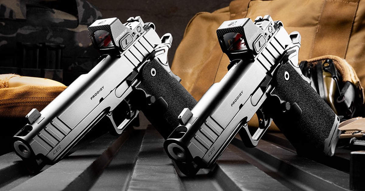 Springfield Armory Unveils New 1911 DS Prodigy Comp AOS 9mm Pistols