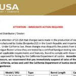 CZ Pistols Face California Compliance Review: Temporary Sales Suspension Recommended