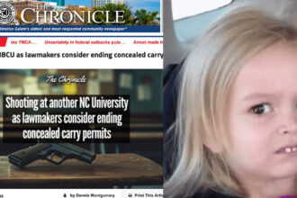 Shooting at ECSU Unrelated to Constitutional Carry Debate, Yet Media Ties the Two