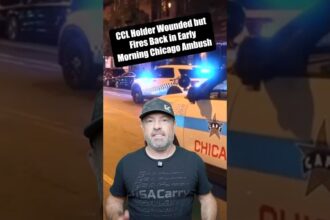 CCL Holder Wounded but Fires Back in Early Morning Chicago Ambush