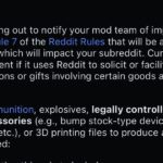 Reddit Changes Content Policy to Ban User-to-User Sales of Gun Parts, Optics, and Enhancements, Effective October 9
