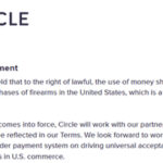 Will You Buy Your Next Gun With Crypto? Circle Says Yes After Policy U-Turn