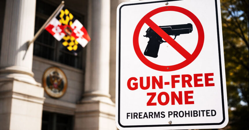 Split Decision in Gun Rights Case: Maryland Law Upheld in Most Places, Rejected on Private Property Carry