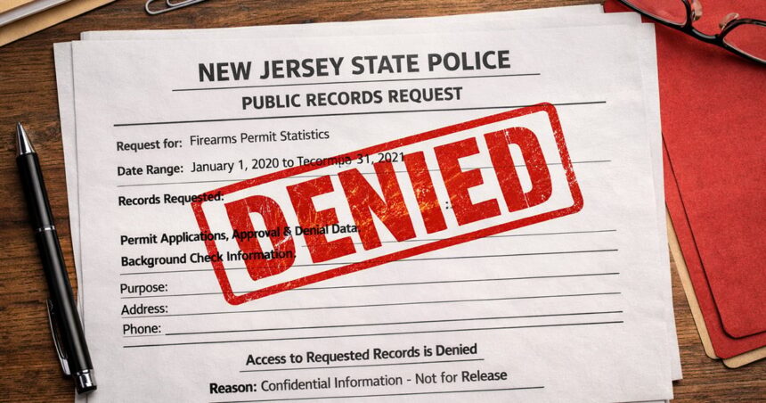 Gun Rights Journalist Sues New Jersey State Police Over Denied Carry Permit Records Request – USA Carry
