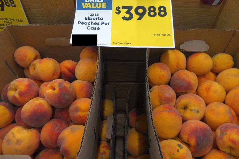The blessing of local fruit