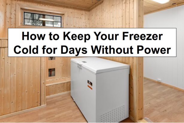 How Keep Your Freezer Cold for Days Without Power – reThinkSurvival.com