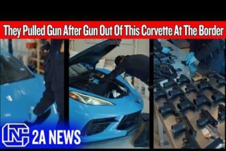 They Pulled Gun After Gun Out Of This Corvette At The Border