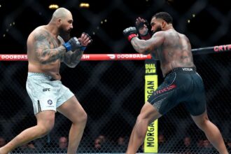 Marine veteran wins in a quick upset at UFC 331