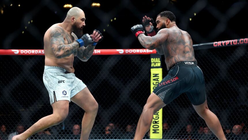 Marine veteran wins in a quick upset at UFC 331