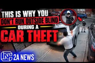 This Is Why You Don’t Run Outside Blind During A Car Theft