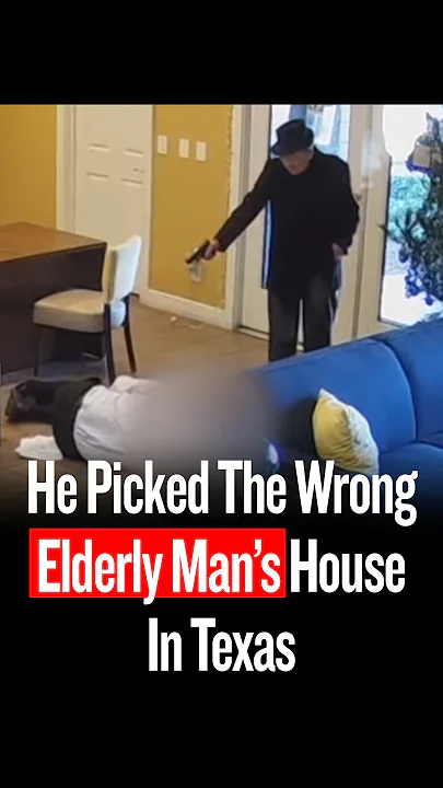 Elderly Texas Man Shoots Intruder After His Front Door Gets Kicked In