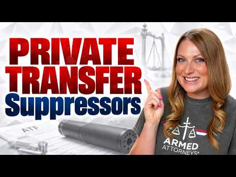 ATF Guidance Sneak Peak, Private Transfer of Suppressors, What Counts as Brandishing