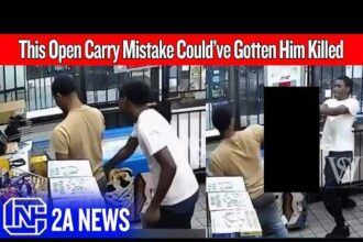 This Open Carry Mistake Could’ve Gotten Him Killed