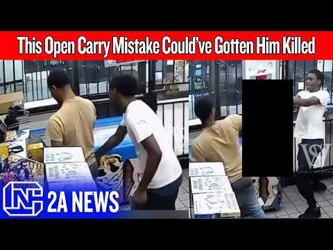 This Open Carry Mistake Could’ve Gotten Him Killed