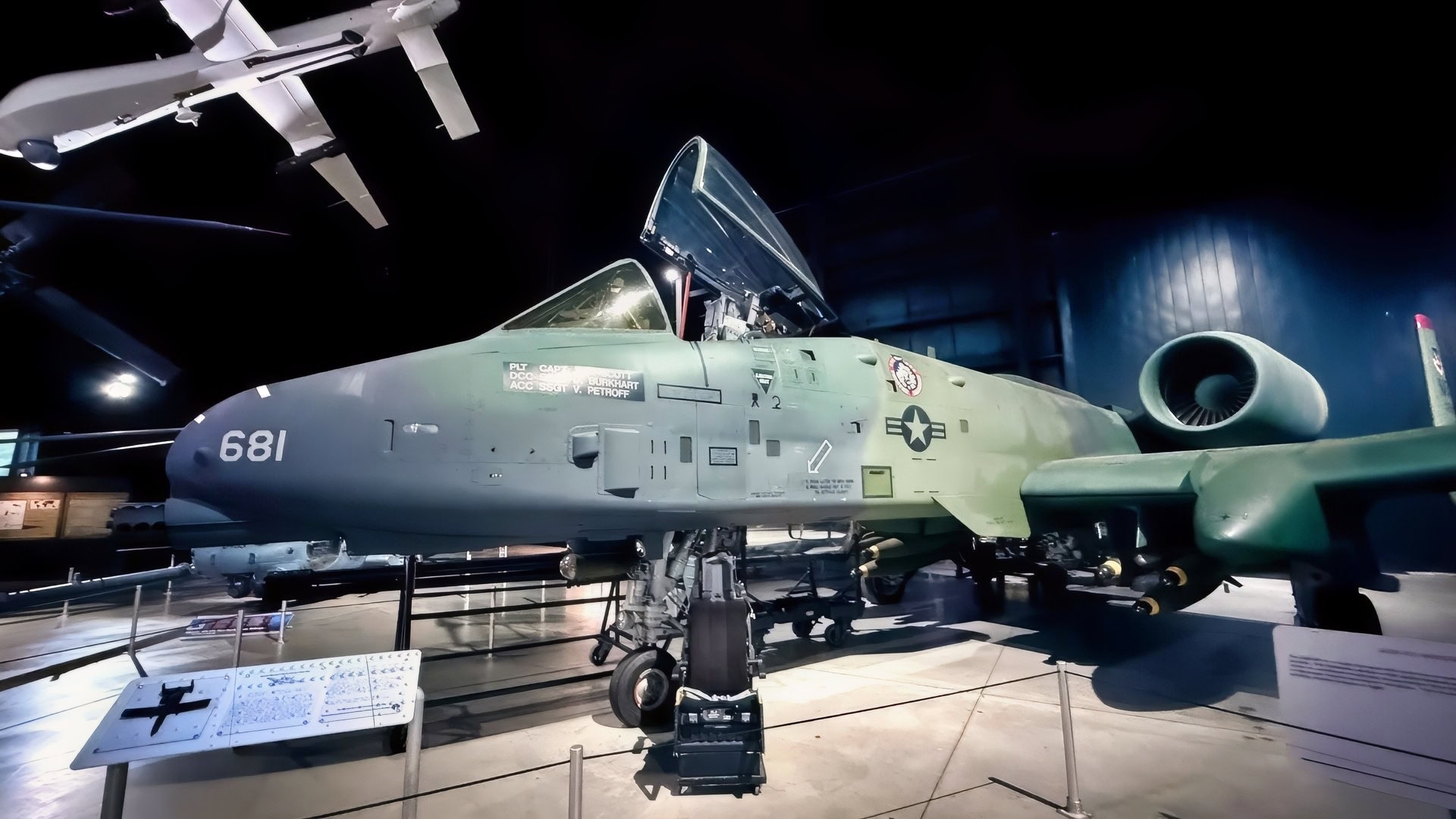 A-10 Warthog At the National Museum of the U.S. Air Force 2025 Image