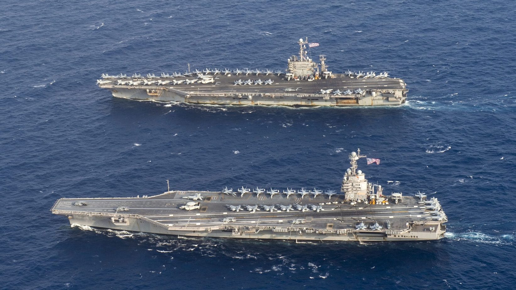 USS Gerald R. Ford or Ford-Class Aircraft Carrier.