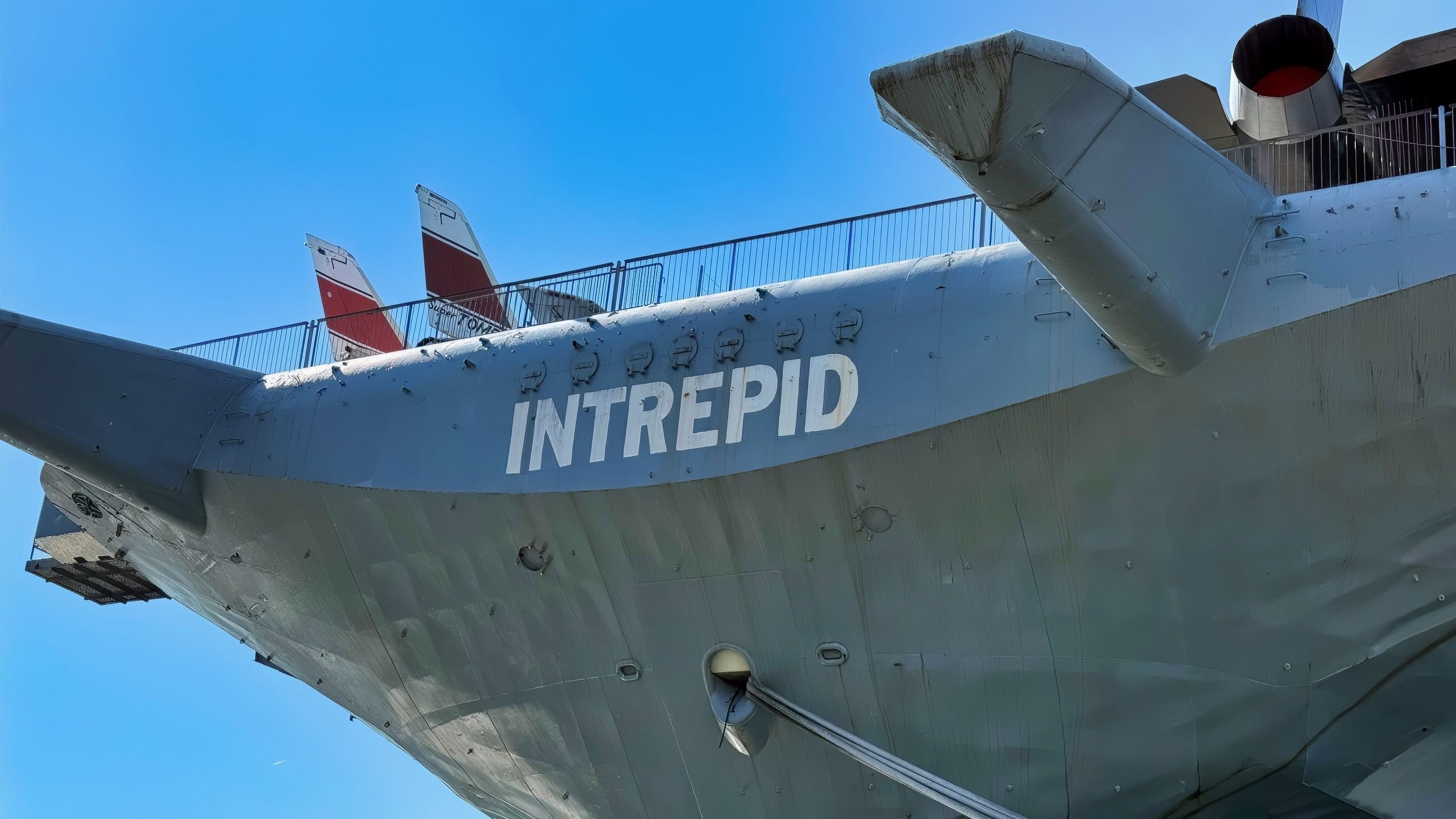 USS Intrepid of the Essex-Class Aircraft Carriers