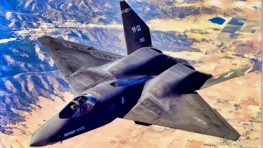The YF-23 Black Widow II Stealth Fighter Haunts the US Air Force and the F-22 Raptor