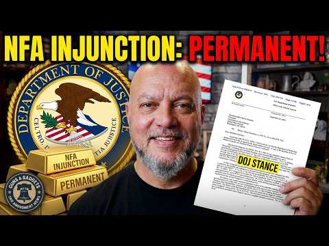 Finally! The DOJ's Official Stance On The NFA Injunction