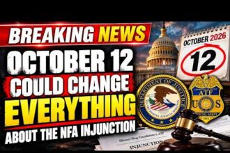 BREAKING: DOJ Now Has Until October 12 — ATF’s NFA Guidance Could Come First