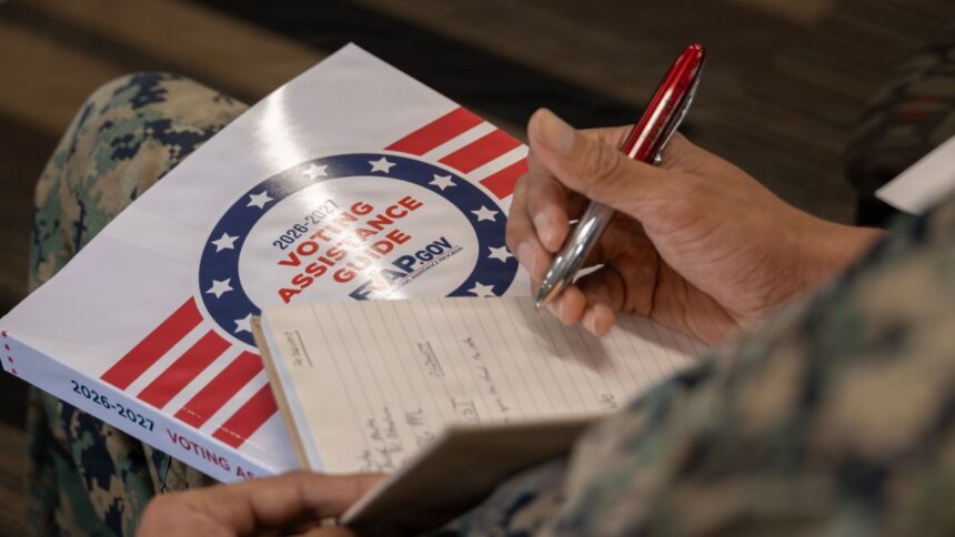 Troops will get a day off to vote in November elections