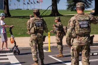 A National Guard Member Deployed to Washington, DC, Is Arrested on Firearms Charge