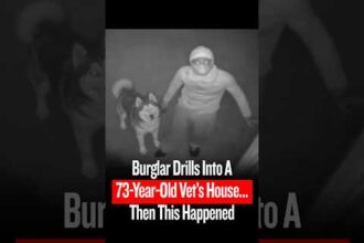 Burglar Drills Into A 73-Year-Old Vet’s House… Then This Happened