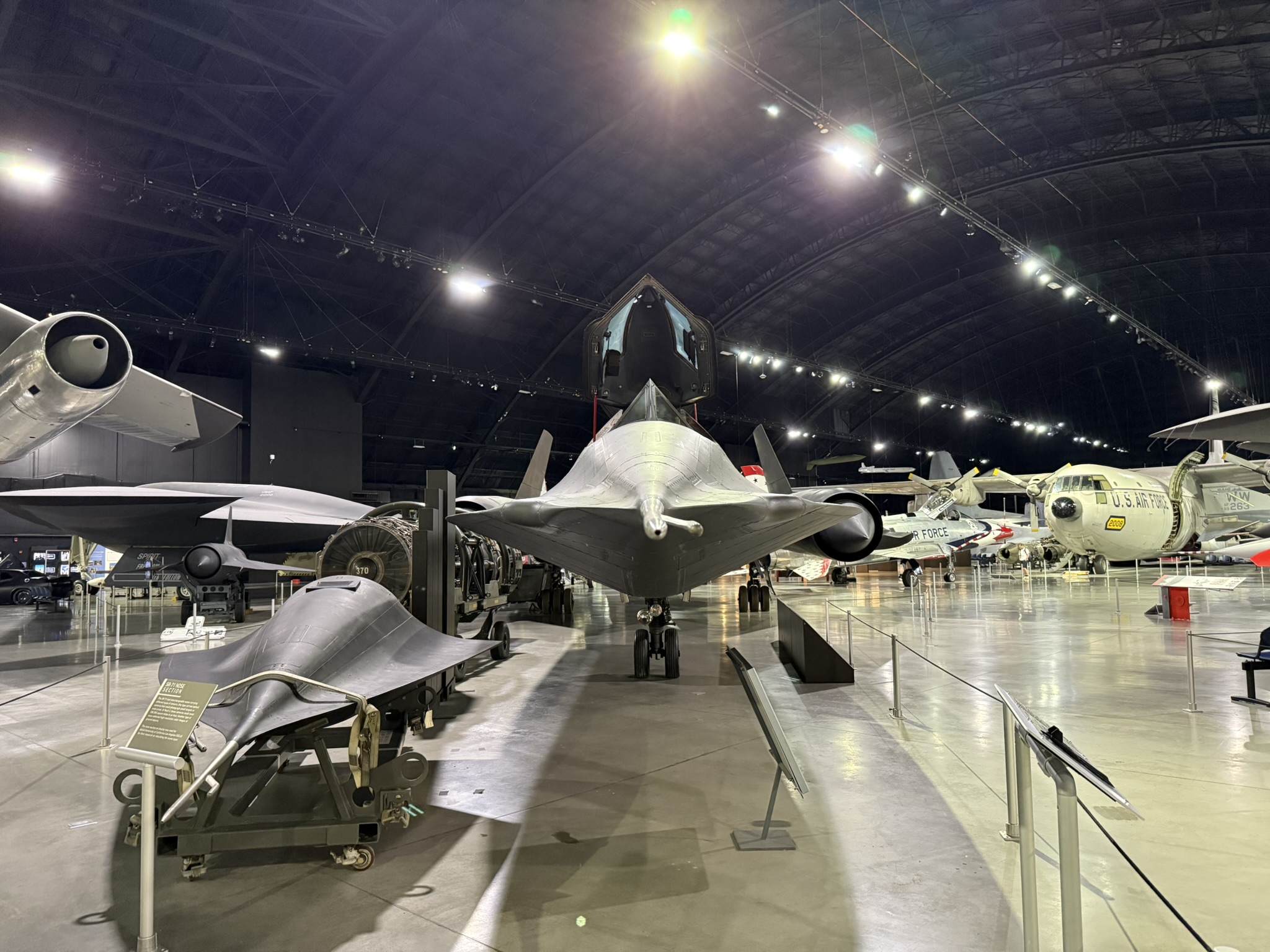 SR-71 Blackbird at the National Museum of the US Air Force. 19FortyFive Photo. 
