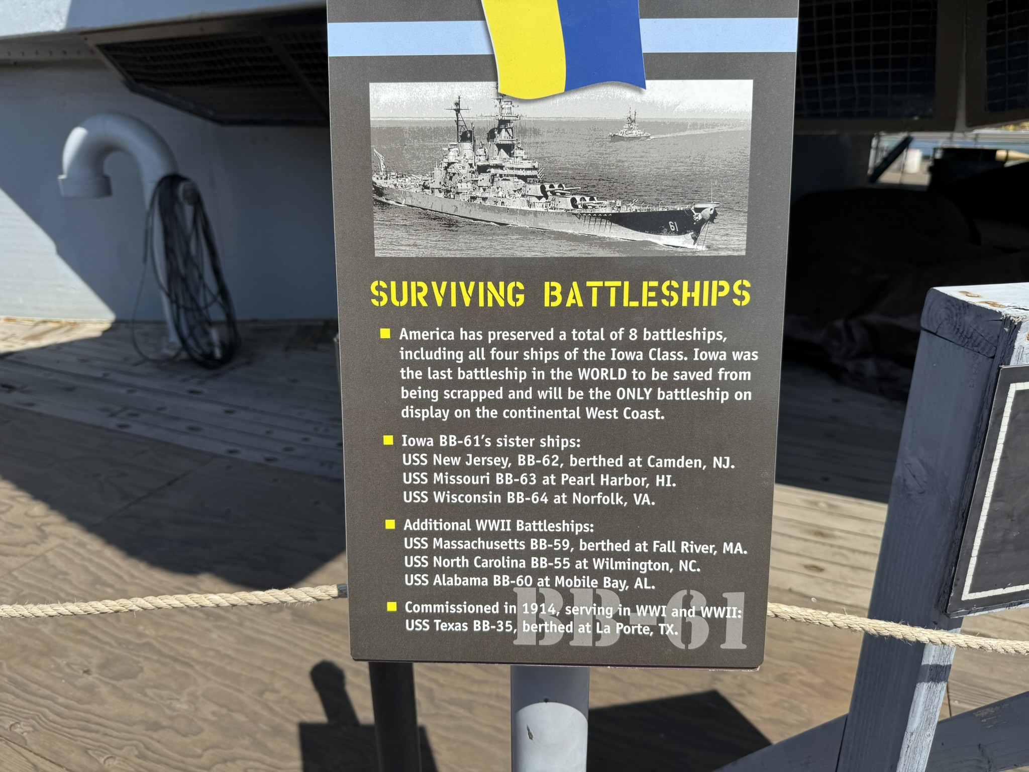USS Iowa visit. Iowa-Class Battleship. Image taken by Harry J. Kazianis. 
