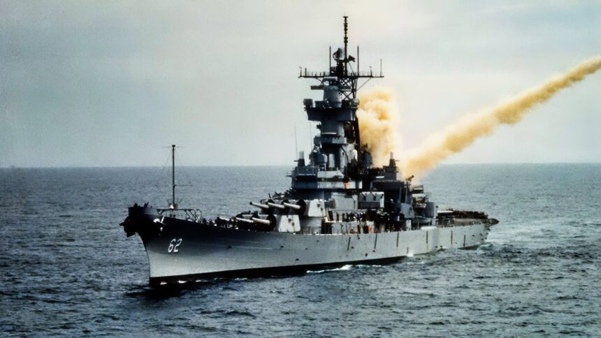 57,500 Tons, 9 16-Inch Guns, 19 Battle Stars, 4 Commissions, 4 Wars: Iowa-Class Battleship USS New Jersey Is the Navy’s Most Decorated Battleship.