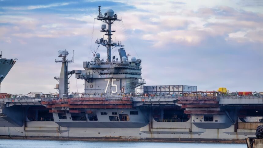 100,000-Ton US Navy Nuclear Nimitz-Class Aircraft Carrier USS Harry S. Truman Just Declared Out of Action Indefinitely